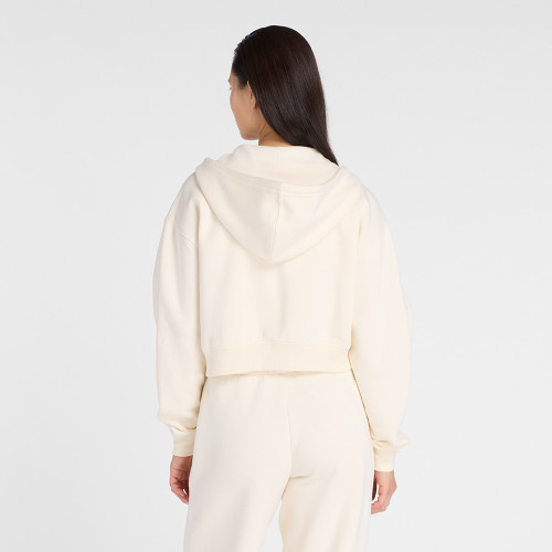 New Balance Γυναικεία ζακέτα Linear Heritage Fleece Full Zip